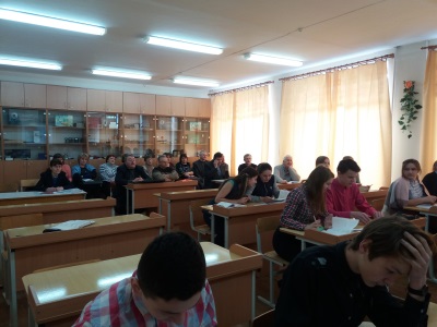 урок физики в ГУО "Бегомльская СШ"