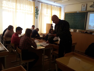 урок физики в ГУО "Бегомльская СШ"